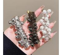 Rlastic - Elastici per capelli a spirale da donna, elastici colorati per coda di cavallo, accessori delicati per tutti i tipi di capelli (G)