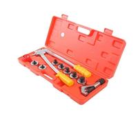RLCJBMSUG Espansore per Tubi, utensile per espandere Tubi con tagliatubi, 7 Punte, pinze manuali per crimpatura Tubi da 10-28 mm, Kit di Utensili per l'espansione di Tubi in Metallo
