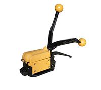 RLCJBMSUG Reggiatrice Manuale in Acciaio A333 con Fibbia, reggiatrice Portatile in Acciaio Senza Sigillo per reggette in Acciaio da 13/16/19 mm, Strumenti Fai da Te (13 mm)