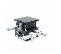 RLCJBMSUG Stazione di rifinitura 40x40mm, Piattaforma di Spostamento Manuale, tavola Scorrevole lineare con ASSE XYZ