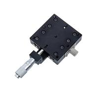 RLCJBMSUG Stazione di rifinitura con Spostamento Manuale della Piattaforma lineare della Piattaforma di rifinitura assiale X 90 * 90 mm (LX90-R)