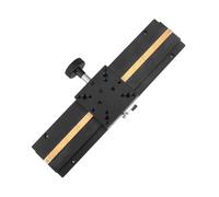 RLCJBMSUG Tavolo Scorrevole lineare fine Groove x ASSE, Piattaforma di rifinitura Lunga con Spostamento Manuale 60-L-100-500 mm (Dimensioni: 100 mm)