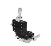 RLCJBMSUG XYZ assialmente LDV50-LM-C2 50 * 50mm Piattaforma lineare a Sollevamento Verticale Tavolo Scorrevole Manuale LDV50-LM Piattaforma a Guida Trasversale 29,4N