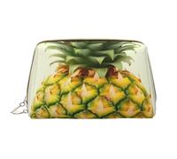 RLDOBOFE Beauty case per donne e uomini, kit Dopp da viaggio, borsa per il trucco da viaggio, con scaglie di sirena, organizer per trucchi, Ananas fresco, Taglia unica
