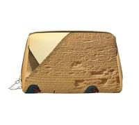 RLDOBOFE Beauty case per donne e uomini, kit Dopp da viaggio, borsa per il trucco Golden Retriever, organizer per trucchi, Antichi Egizi, Taglia unica