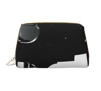 RLDOBOFE Beauty case per donne e uomini, kit Dopp da viaggio, con mappa del mondo, organizer per trucchi e cosmetici, Piano, Taglia unica