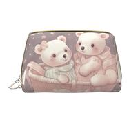 RLDOBOFE Beauty case per donne e uomini, kit Dopp da viaggio, trousse per trucchi con rose blu, organizer per trucchi, Stelle nel cestino, Taglia unica