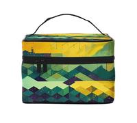 RLDOBOFE Borsa da toilette per donne e uomini, kit Dopp da viaggio, organizer per trucchi, borsa per cosmetici My Love for You is Forever, borsa da toilette da appendere, borsa da barba con grande