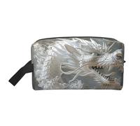 RLDOBOFE Borsa da toilette per donne e uomini, kit Dopp da viaggio, organizer per trucchi, borsa per cosmetici con mappa del mondo, borsa da toilette da appendere, borsa da barba con grande capacità