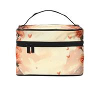 RLDOBOFE Borsa da toilette per donne e uomini, kit Dopp da viaggio, organizer per trucchi, borsa per cosmetici My Love for You is Forever, borsa da toilette da appendere, borsa da barba con grande