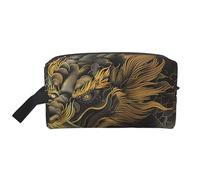 RLDOBOFE Borsa da toilette per donne e uomini, kit Dopp da viaggio, organizer per trucchi, borsa per cosmetici con mappa del mondo, borsa da toilette da appendere, borsa da barba con grande capacità