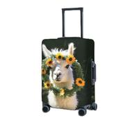 RLDOBOFE Copertura per bagagli da viaggio per valigia elastica protezione alpaca indossare una ghirlanda Coperture per valigie Lavabile Copertura protettiva antipolvere per bagagli Adatto per bagagli