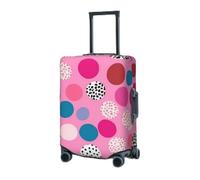 RLDOBOFE Copertura per bagagli da viaggio per valigie elastica protezione per valigie a pois pazzi coperture per valigie lavabile copertura protettiva antipolvere per bagagli adatta per bagagli da 45