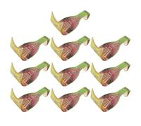 RLECS 10pcs Colore Placcato 60mm Lungo Slot Board Ganci Modellati Ganci Cornice Cornice Ferroviaria Ganci Cinese Pittura S Ganci