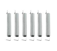 RLECS 6PCS 69x8.6mm Argento Chitarra Elettrica Vibrato Ponte Silenzioso Vintage Metallo Molle Accessori Per Strumenti Musicali Si Adattano ai Sistemi Di Pickup Humbucking Standard