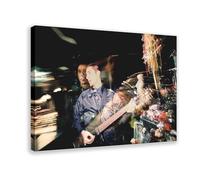 rlfnde Janes Addiction Live Poster su tela, decorazione artistica da parete per soggiorno, camera da letto, 60 x 90 cm