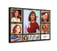 rlfnde Poster su tela di Susan Sarandon, decorazione artistica da parete per soggiorno, camera da letto, 20 x 30 cm