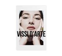 rlfnde Poster su tela, motivo Maria Callas, decorazione artistica da parete per soggiorno, camera da letto, 30 x 45 cm