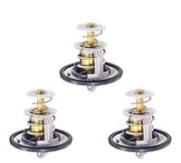 RLFNPHMHX 1/3/5 pz Termostato del liquido di raffreddamento del motore 90916-03127 MD346547 for m/i/t/s/u/b/i/s/h/it/o/y/o/t/a(3 PCS)