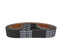 RLFNPHMHX 1PC S2M204 S2M206 S2M208 S2M210 S2M212 SUPER TORQUE Cinghia Dentata G Strumenti A Motore Levigatrice Tapis Roulant Puleggia Circolare Denti di Gomma(S2M208,8mm)