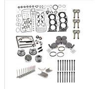 RLFNPHMHX Kit di riparazione motore con catena di distribuzione VVT, guarnizione completa, pistone, cuscinetto di biella for 05-12 L/e/x/u//s C/a/m/r//y 3.5L