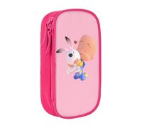 RLHRJEFZ Cleo and Cuquin Pencil Case Zipper Pen Bag Large Capacity Pen Stationery Box Storage Organizer Bag Makeup Office Pouch School Stationery Supplies For Boys Girls