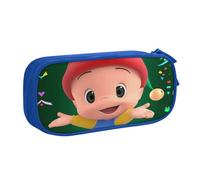 RLHRJEFZ Cleo and Cuquin Pencil Case Zipper Pen Bag Large Capacity Pen Stationery Box Storage Organizer Bag Makeup Office Pouch School Stationery Supplies For Boys Girls