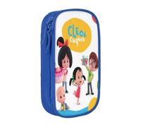 RLHRJEFZ Cleo and Cuquin Pencil Case Zipper Pen Bag Large Capacity Pen Stationery Box Storage Organizer Bag Makeup Office Pouch School Stationery Supplies For Boys Girls