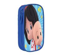 RLHRJEFZ Cleo and Cuquin Pencil Case Zipper Pen Bag Large Capacity Pen Stationery Box Storage Organizer Bag Makeup Office Pouch School Stationery Supplies For Boys Girls