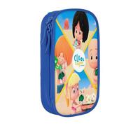 RLHRJEFZ Cleo and Cuquin Pencil Case Zipper Pen Bag Large Capacity Pen Stationery Box Storage Organizer Bag Makeup Office Pouch School Stationery Supplies For Boys Girls