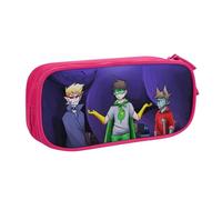 RLHRJEFZ Edds-world Pencil Case Zipper Pen Bag Large Capacity Pen Stationery Box Storage Organizer Bag Makeup Office Pouch School Stationery Supplies For Boys Girls