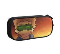 RLHRJEFZ Edds-world Pencil Case Zipper Pen Bag Large Capacity Pen Stationery Box Storage Organizer Bag Makeup Office Pouch School Stationery Supplies For Boys Girls