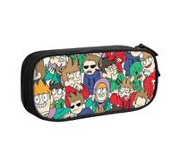 RLHRJEFZ Edds-world Pencil Case Zipper Pen Bag Large Capacity Pen Stationery Box Storage Organizer Bag Makeup Office Pouch School Stationery Supplies For Boys Girls