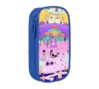 RLHRJEFZ Om-Ori Pencil Case Zipper Pen Bag Large Capacity Pen Stationery Box Storage Organizer Bag Makeup Office Pouch School Stationery Supplies For Boys Girls
