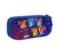 RLHRJEFZ Wi-ngs of Fire Pencil Case Zipper Pen Bag Large Capacity Pen Stationery Box Storage Organizer Bag Makeup Office Pouch School Stationery Supplies For Boys Girls