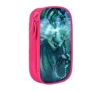 RLHRJEFZ Wi-ngs of Fire Pencil Case Zipper Pen Bag Large Capacity Pen Stationery Box Storage Organizer Bag Makeup Office Pouch School Stationery Supplies For Boys Girls