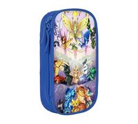RLHRJEFZ Wi-ngs of Fire Pencil Case Zipper Pen Bag Large Capacity Pen Stationery Box Storage Organizer Bag Makeup Office Pouch School Stationery Supplies For Boys Girls