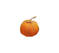 RLKHXBS 1 pezzi in tessuto a quadri Pumpkins Pumpkins Pumpkins Pumpkins Halloween Burlap Pumpkins per il matrimonio in autunno Ringraziamento del Ringraziamento Decorazione di Halloween Decorazione al