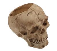 RLKHXBS 1pc Creative Halloween Skull Flower Vase Contenitore Decorativo Unico per Decorazioni per Feste di Home Office per accordi Floreali spettrali
