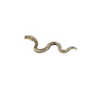RLKHXBS 2025 Solid Copper Carving Cobra Brass Ornament Snake New Year Tea Table Car Pet Imitation Antique