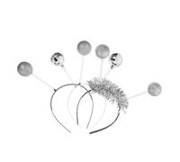 RLKHXBS 3pcs Mirrorball Headband Glitter Boppers for Halloween Party Decorations Disco Headgears Accessory