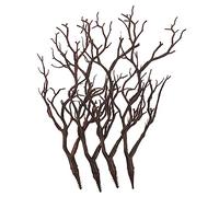 RLKHXBS 4pcs Artificial Dried Antlers Branches for Decor Realistic Twigs for Home Office And Holiday Arrangements for Christmas And Halloween Decorations