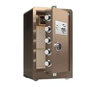 RLKHXBS Acciaio Digitale per la Sicurezza Impermeabile antincendio in Acciaio Pesante, Armadio ignifugo e Impermeabile, Grande 60 cm/70 cm/80 cm Antift GE, W (Bro