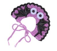 RLKHXBS Adjustable Halloween Pet Collar Woolen Yarn Scarf Bib for Cats And Dogs Neck Circumference Decorative Protective Neckwear for Party Photoshoots And Casual Outings