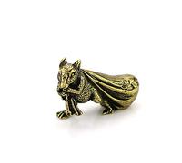 RLKHXBS Antique Articoli in Bronzo, Ratto, Ornamento da Pet tè in Rame Puro