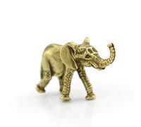 RLKHXBS Antique Solido di Elefante in Rame Puro
