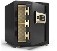 RLKHXBS Box, for Home Security, Password Anti-Theft System Embedded 36X31X40cm- Electronic Safe Box,Black