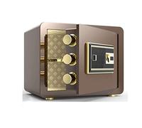 RLKHXBS Box Security Home Safe with Document Bag, Digital Keypad LCD Display Inner Cabinet Box,Black-As Show