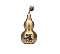 RLKHXBS Buddha Pure Copper Gourd Feng Shui Lucky Gossip Living Room Decoration Home Office Statue Artwork Ornament Buddhist Statues (Color : C)