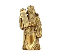 RLKHXBS Buddha Statue Home Shop Opening Brass Ingot God of Wealth Living Room Temple Zen Worship Ornaments Buddhist Statues
